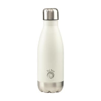 TOP FLASK WATER BOTTLE in White.