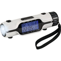 TRAVEL TIME 2-IN-1 TORCH in White.