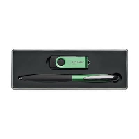 USB GIFT SET in Green.