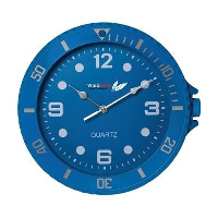 WATCH-IT WALL CLOCK in Blue.