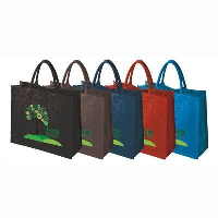 WENTWORTH BIO-DEGRADABLE DYED JUTE TOTE BAG FOR LIFE.