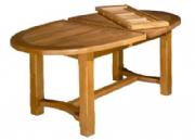 Oak Oval Dining Table 