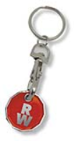 BEST SELLER! NEW ?1 Coin Trolley Coin Keyring (NEW?1TROLLEYCOIN)