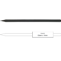 Black Knight Pencil - No eraser (BLACKKNIGHT-NE)
