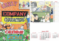 Company Characters Wall. (102315)