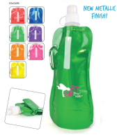 Metallic fold up bottle (MG0603)