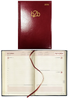 Strata A5 Desk Diary - Page a Day - Cream  Paper (96202)