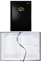 Strata A5 Desk Diary - Page a Day - White Paper (96201/96201S)