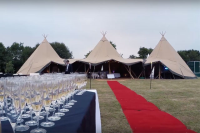 High End Tipi Marquees For Wedding Receptions