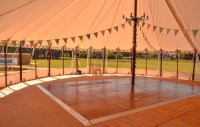 Locally Based Sailcloth Marquees For Wedding Receptions