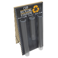 Cup Recycling Stations