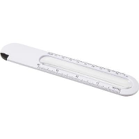 10Cm 4 Inch Ruler With Magnifier Glass & Small Pen