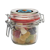 125Ml Glass Jar With Choice Of Base Category Sweets