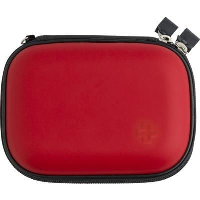 16 Piece First Aid Kit In Red