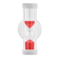 2 Minute Shower Sand Timer With Suction Cup