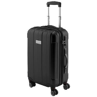 20 Inch Carry-On Spinner In Black Shiny
