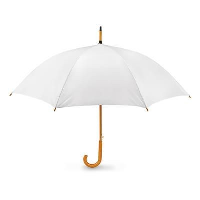 23 Inch Umbrella In White