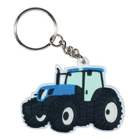 2D Soft Pvc Keyring