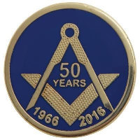 50Mm Stamped Iron Soft Enamelled Badge