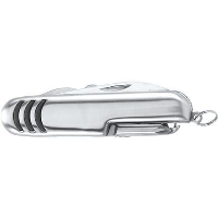 7 Function Pocket Knife In Silver
