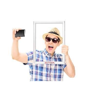 A1 Selfie Frame