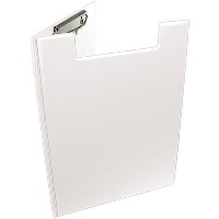 A4 Folder Clipboard In White