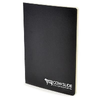 A6 Exercise Book In Black With 34 Lined X Sheet