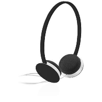 Aballo Headphones In Black Solid
