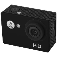 Action Camera In Black Solid