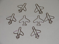 Aeroplane Wire Paperclip