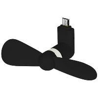 Airing Micro Usb Fan In Black Solid