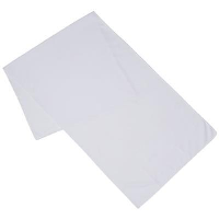 Alpha Fitness Towel In White Solid