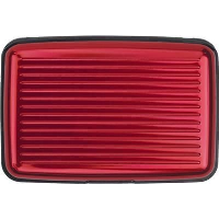 Aluminium Credit Card Or Business Card Holder In Red