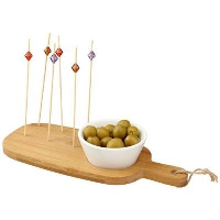 Appetizer Set In Wood