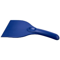 Artur Curve Plastic Ice Scraper In Dark Blue