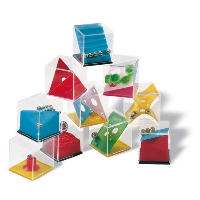 Assorted Puzzle Maze Cube Game Set In Box