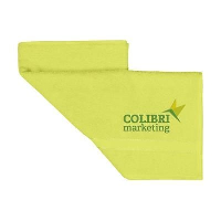 Atlantic Ocean Bath Towel In Lime