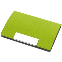 Atlas Business Card Holder In Green