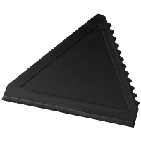 Averall Triangular Ice Scraper In Black Solid