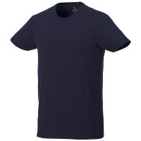 Balfour Short Sleeve Mens Organic T-Shirt In Navy