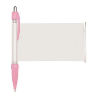 Banner Message Pen In Pink