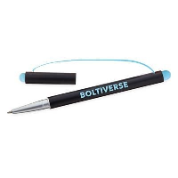 Belt Pen-Bkbl In Black Solid-Blue