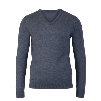 Bespoke And Stock V-Neck Extra Fine Merino Wool Or Cotton Sweater Jumper