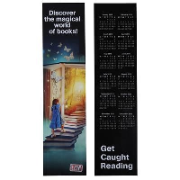 Bookmark With Square Corners Printed Full Colour On One Side