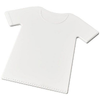 Brace T-Shirt Shape Ice Scraper In White Solid