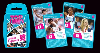 British Legends Top Trumps Playing Cards