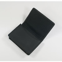 Burlington Pu Business Card Wallet In Black