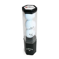 Callaway 3 Ball Hex Golf Tee Tube