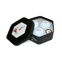 Callaway 3 Ball Hex Tin & Ball Marker