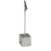 Clip Photo Memo Holder In Silver Grey